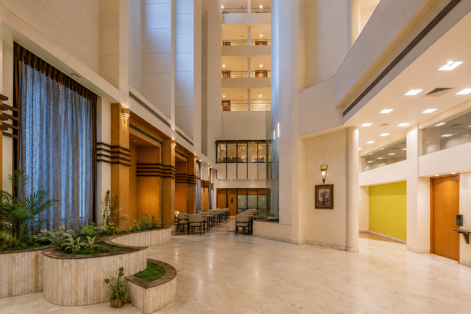 Hotel lobby
