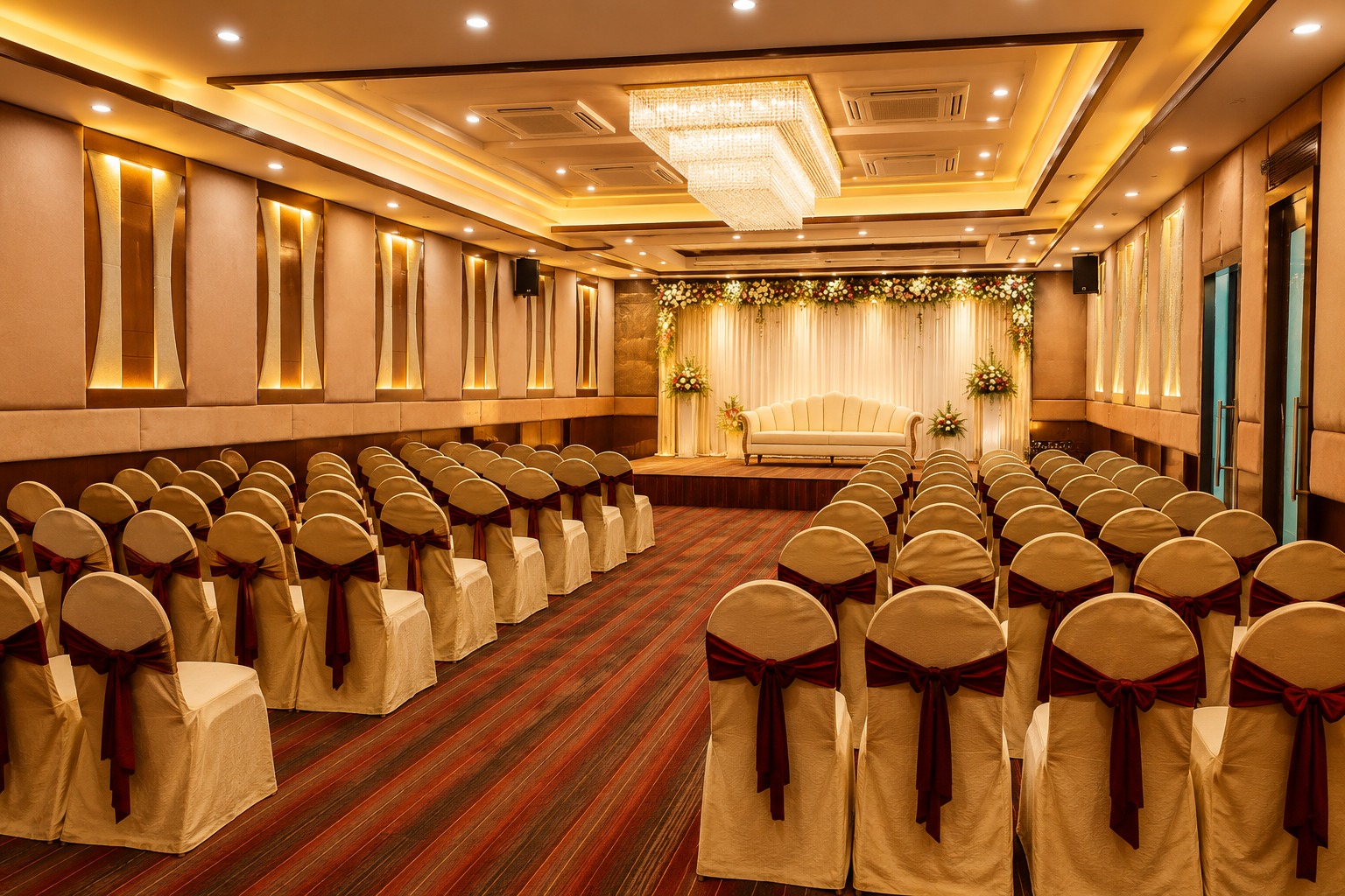 Pyramids Banquet Hall for weddings and corporate events